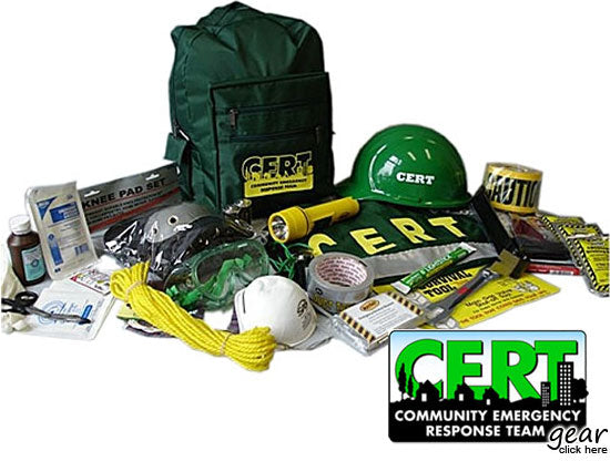 Emergency Supplies for CERT
