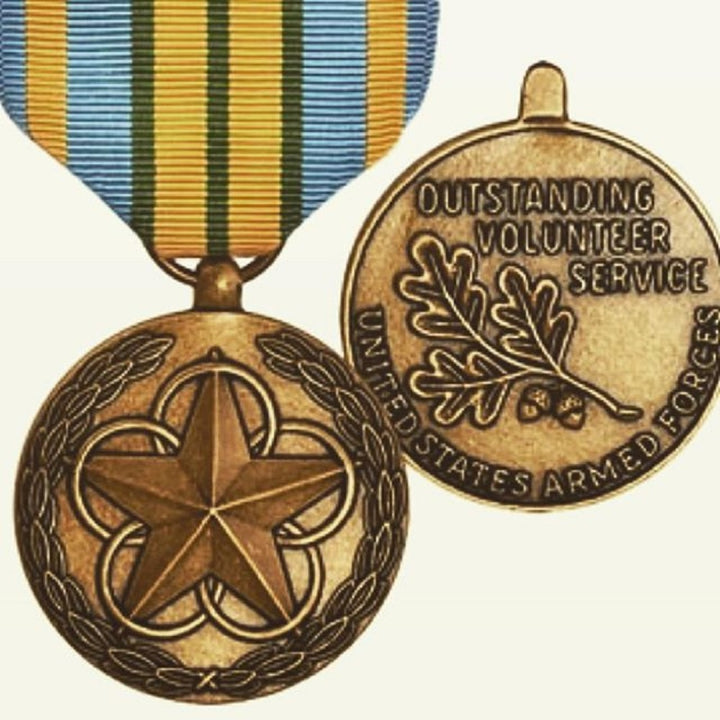 Sean Brownlee Ravenox CEO Military Outstanding Volunteer Service Medal